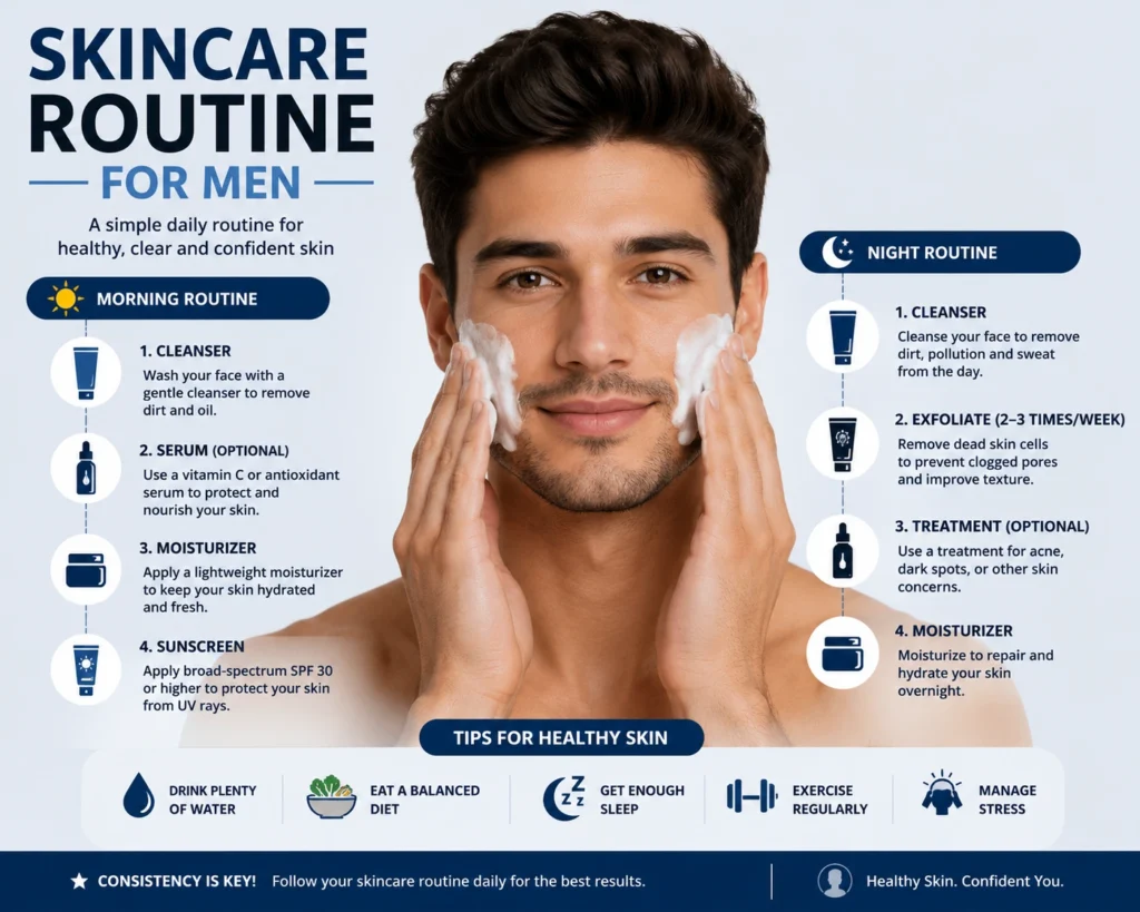 Skincare Routine For Men